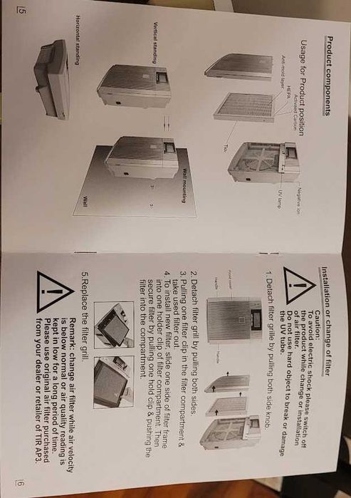 Purificator pentru aer