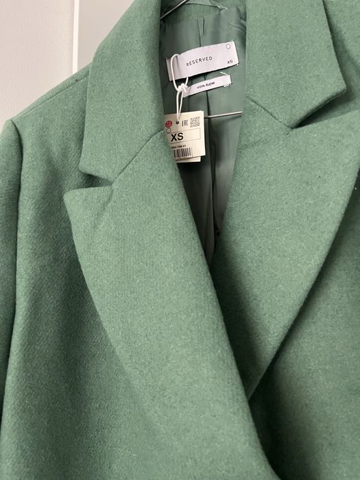 Палто от Reserved, ново с етикет, XS