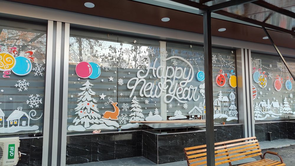 Рисунки на новый год!