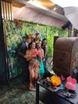 Cabina foto vintage / Photobooth , fum greu pentru dansul mirilor