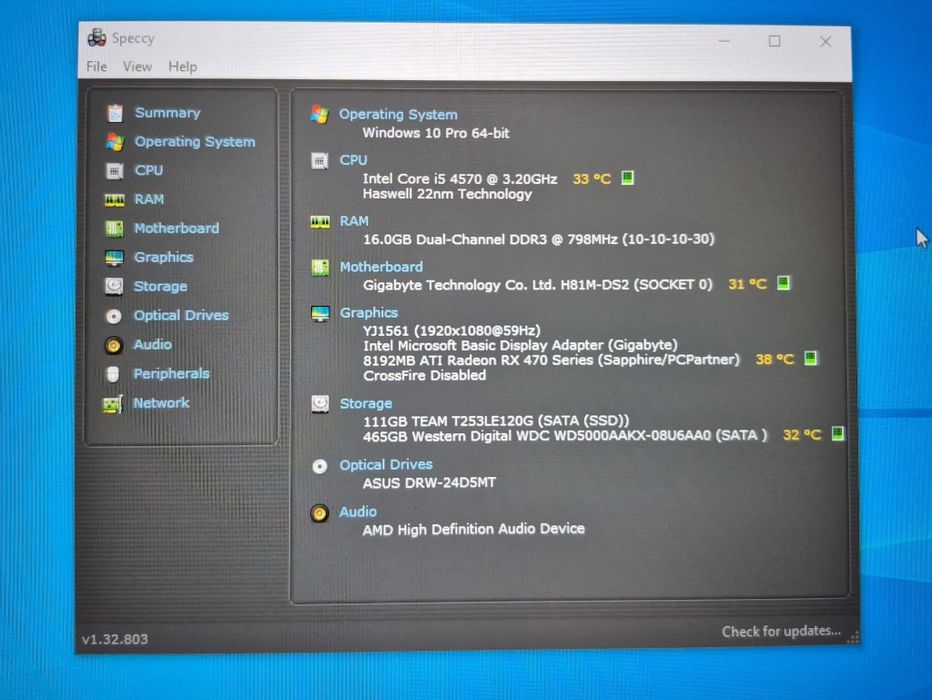 PC este perfect functionabil