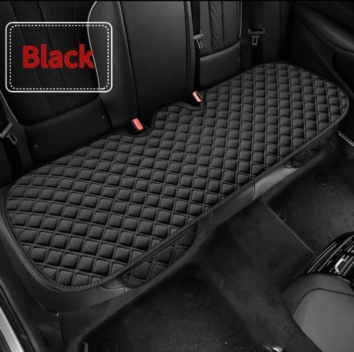 Протектор за задна седалка, 135см, черен цвят