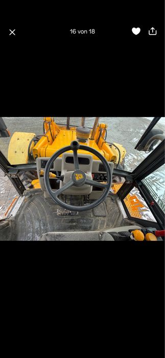 Buldoexcavator JCB 4 cx impecabil  6200 ore de functionare