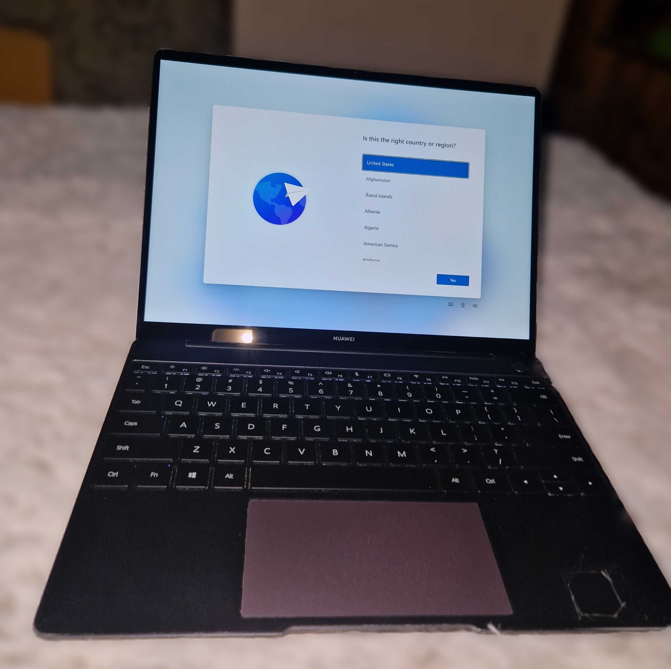 Laptop ultraportabil Huawei Matebook 13, Intel Core i5, 13", 2K, Grey