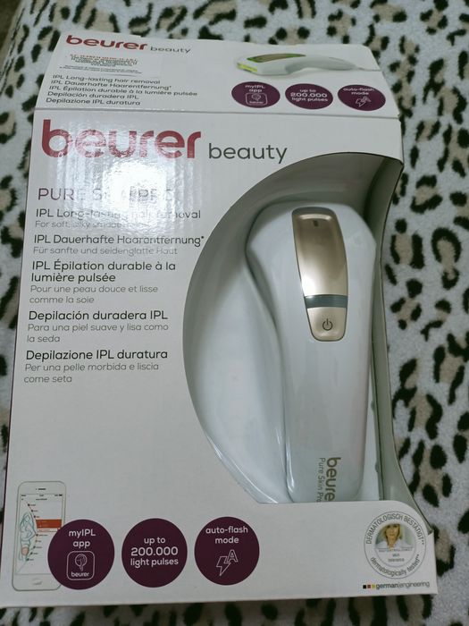 Vând aparat beurer ipl 200000impulsuri