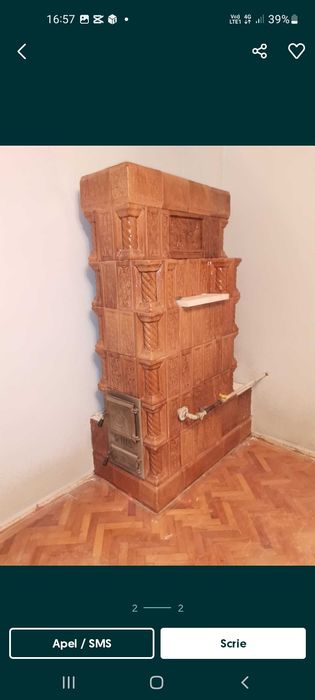 Vând Sobă Teracotă