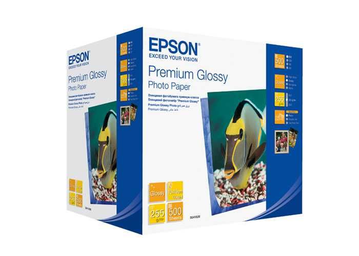 Фотобумага Epson Premium Glossy Photo Paper 10x15cm (500 листов)