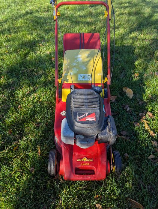 Masina de tuns iarba Wolff Garden motor HONDA- baterie