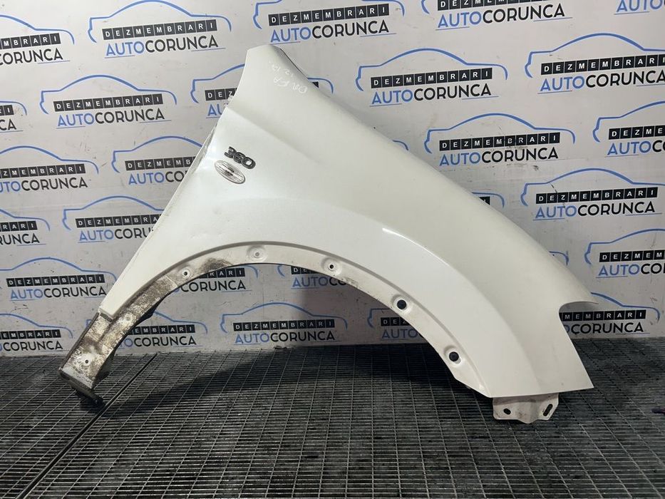 Aripa Dreapta Fata Nissan Qashqai Facelift 2010 - 2013 4 Usi ALB (1217)