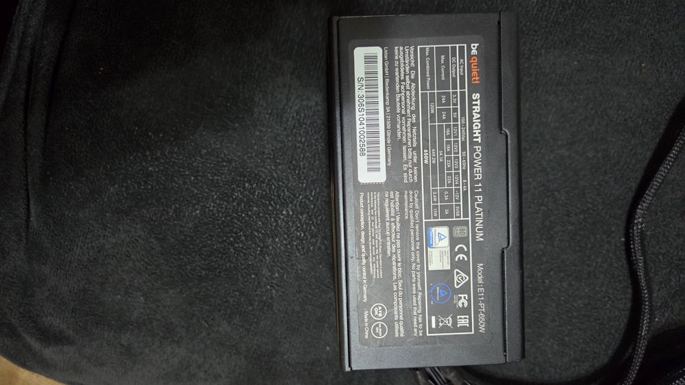 Sursa PC, Be quiet! Straight Power 11, 80 PLUS® Platinum, 650W, Modul