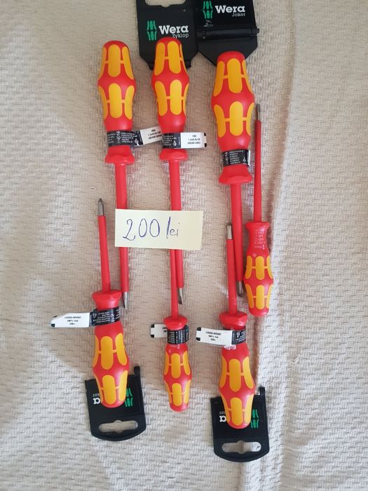 Vand scule Knipex wiha wera laser stanley la 2platite 1gratis stanley