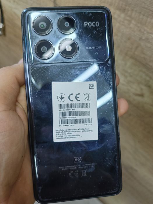 Poco x6 pro 512 holati yangiday