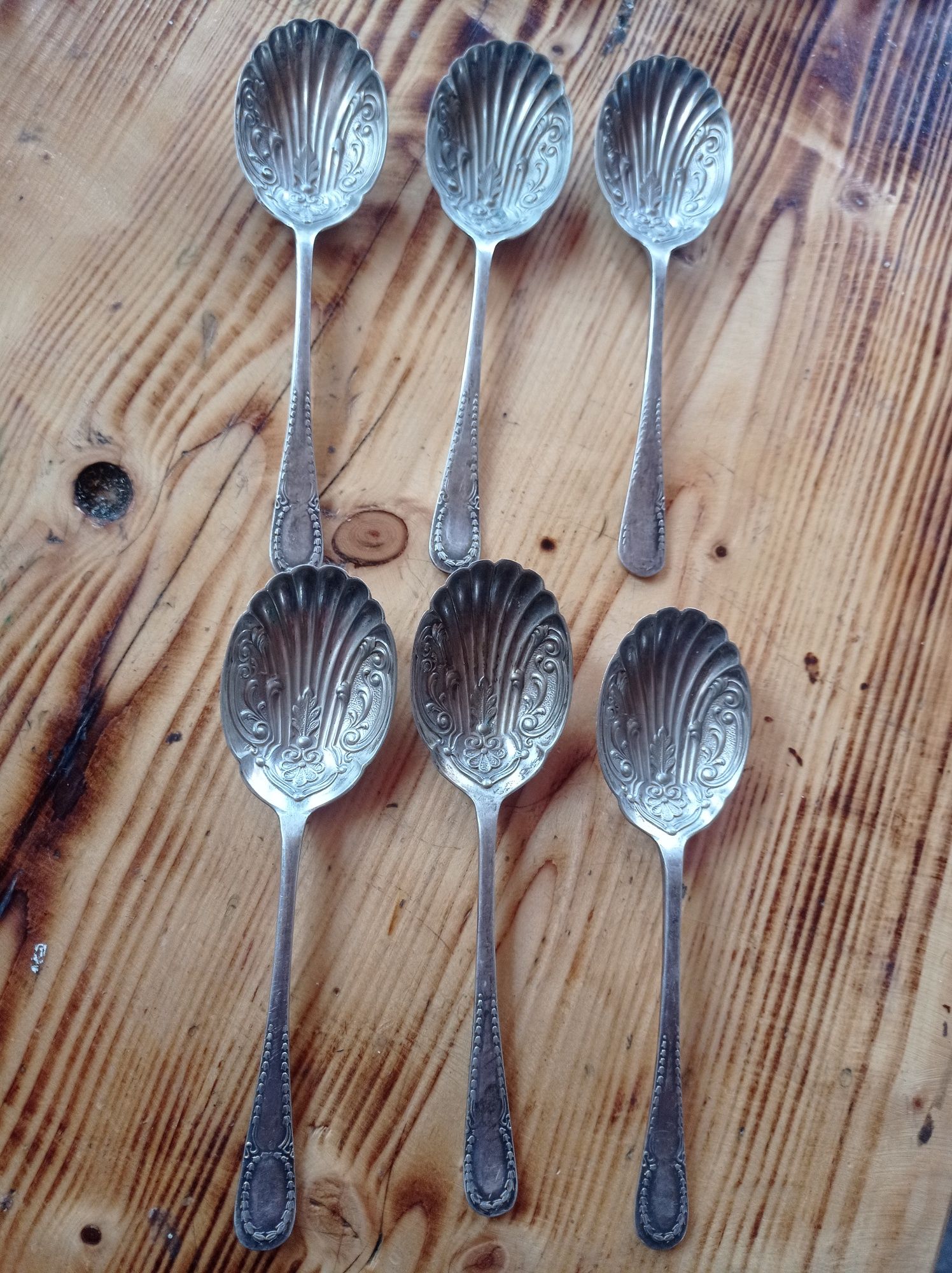 Set lingurițe argintate