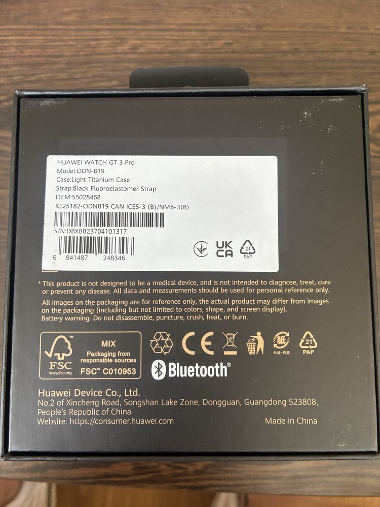 Huawei watch GT 3 pro