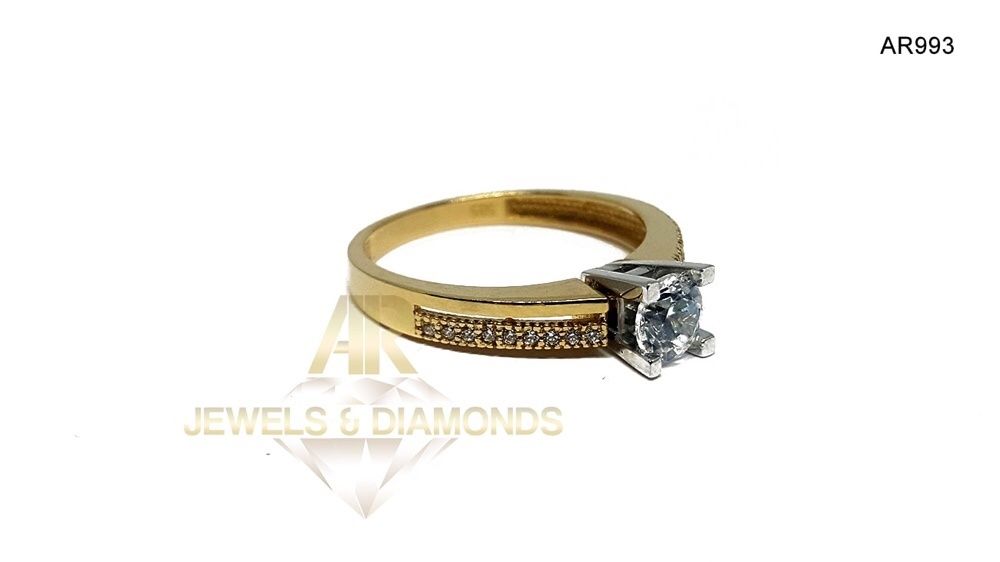 Inel Aur 14 K model nou ARJEWELS&DIAMONDS(AR993)