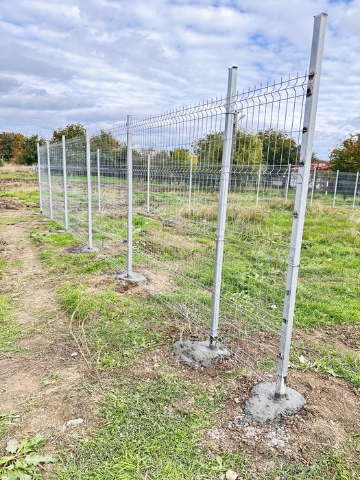 Executam garduri si porti din plasa bordurata sipca metalica