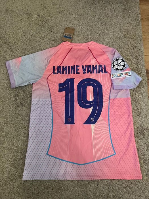 tricou Barcelona Lamine Yamal