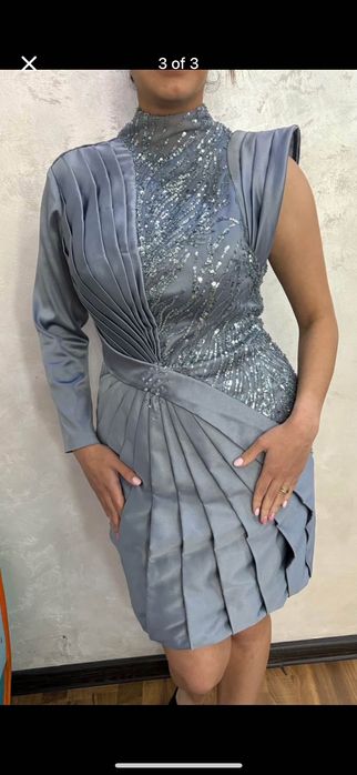 Официални рокли  в зелен и син цвят