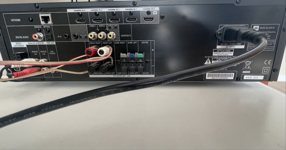 JBL AVR101 + boxe JBL Studio 230