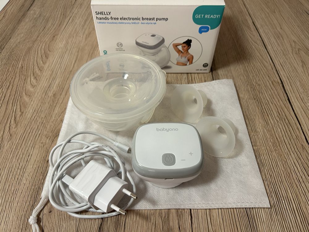Електрическа помпа за кърма Babyono Shelly Hands-free