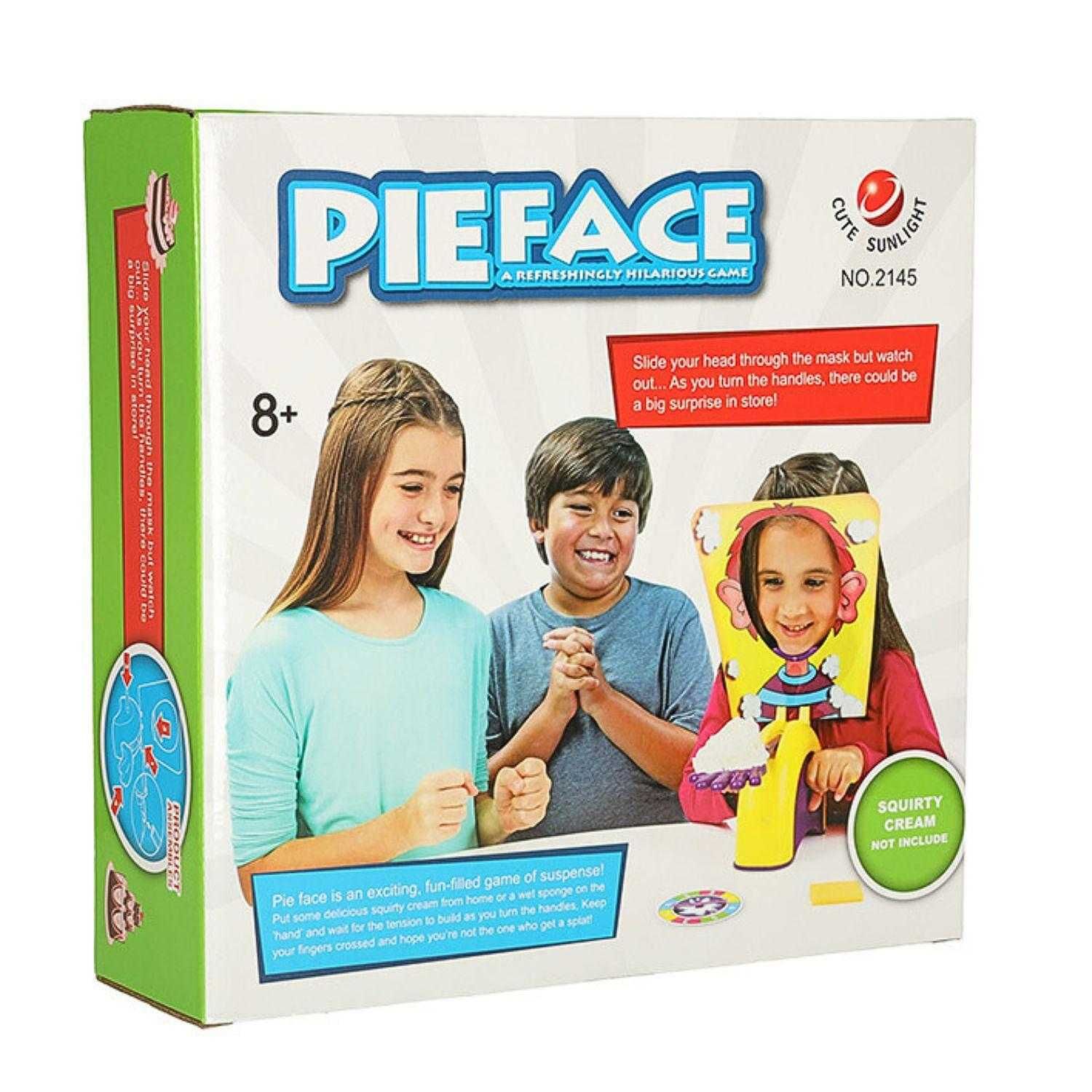 Настолна игра Pie Face Интерактивна игра Пай в лицето цялото семейство