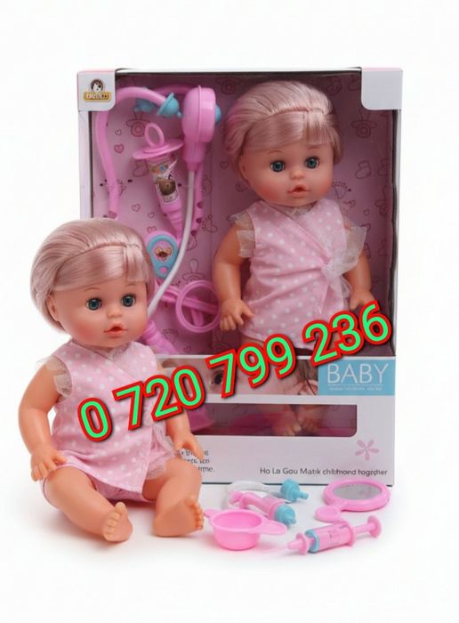 Papusa cu accesorii asistenta