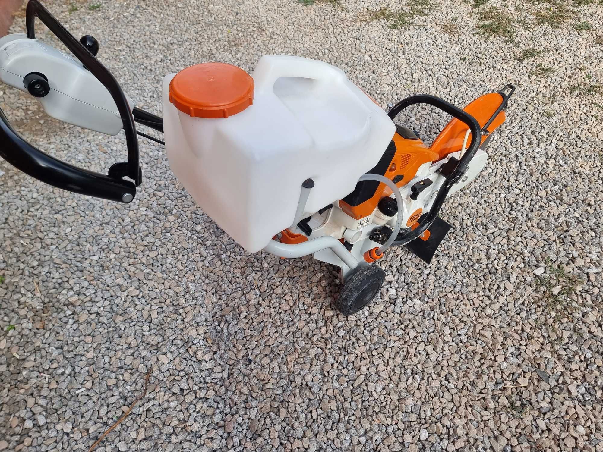 Stihl TS 800 - TS 500I - ръчен бензинов фугорез със количка