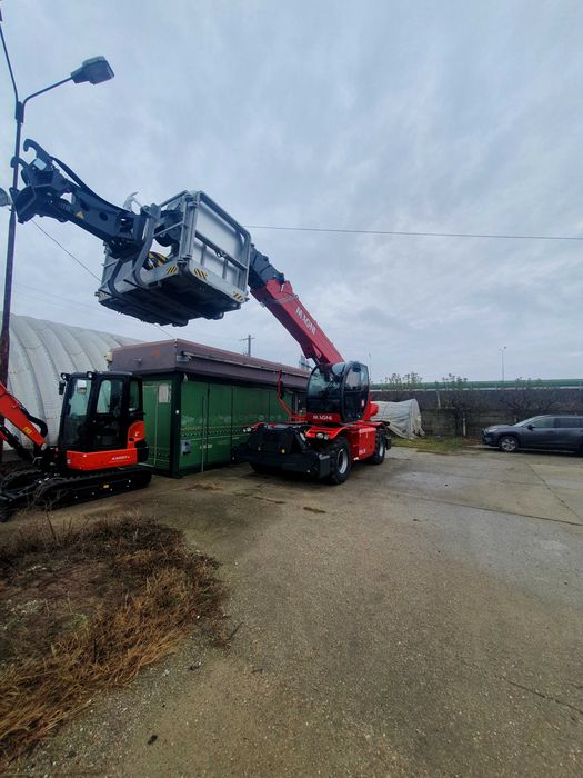 Inchiriez utilaje Manitou 6 tone 30 de metri