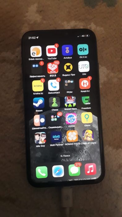 Iphone x 256гб черный