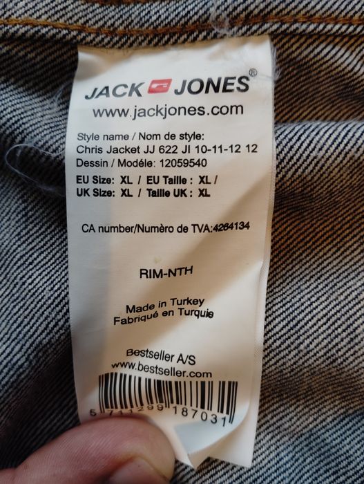 Дънково яке на Джак и джонс