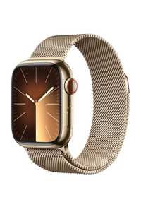 Apple Watch 9,Carcasa Gold Stainless Steel 41mm, Gold Milanese