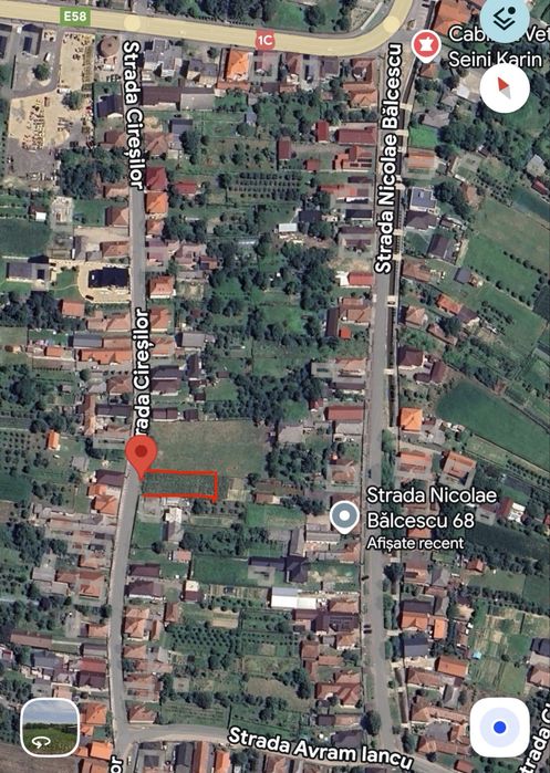 Teren Seini Str. Ciresilor intravilan