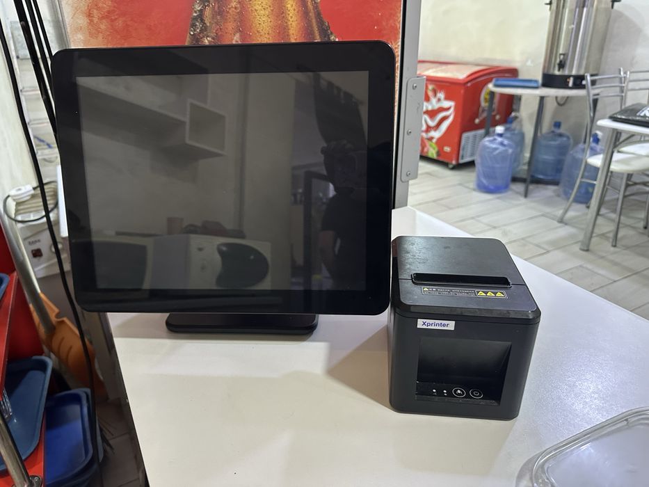 Продам монитор и принтер чеков