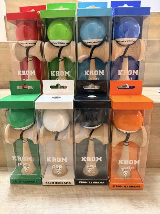 Kendama KROM Pop LOL Sticky– 249 lei Sigilate Diverse Culori