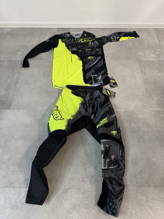 Combo combinezon atv moto enduro motocross bluza si pantalon