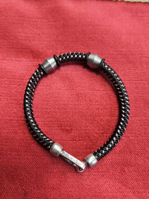 Сребърна  гривна от  Borsari.