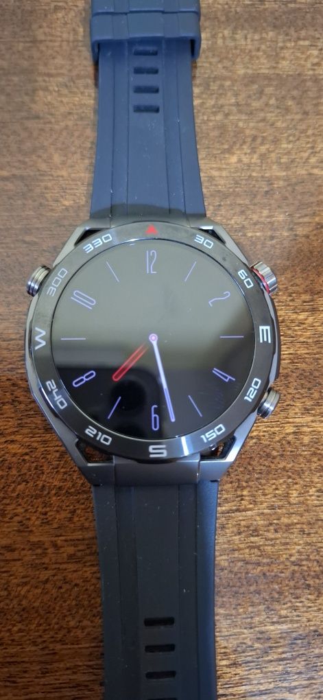 Смарт часовник HUAWEI WATCH ULTIMATE BLACK Black HNBR Strap 48.5 ММ, G