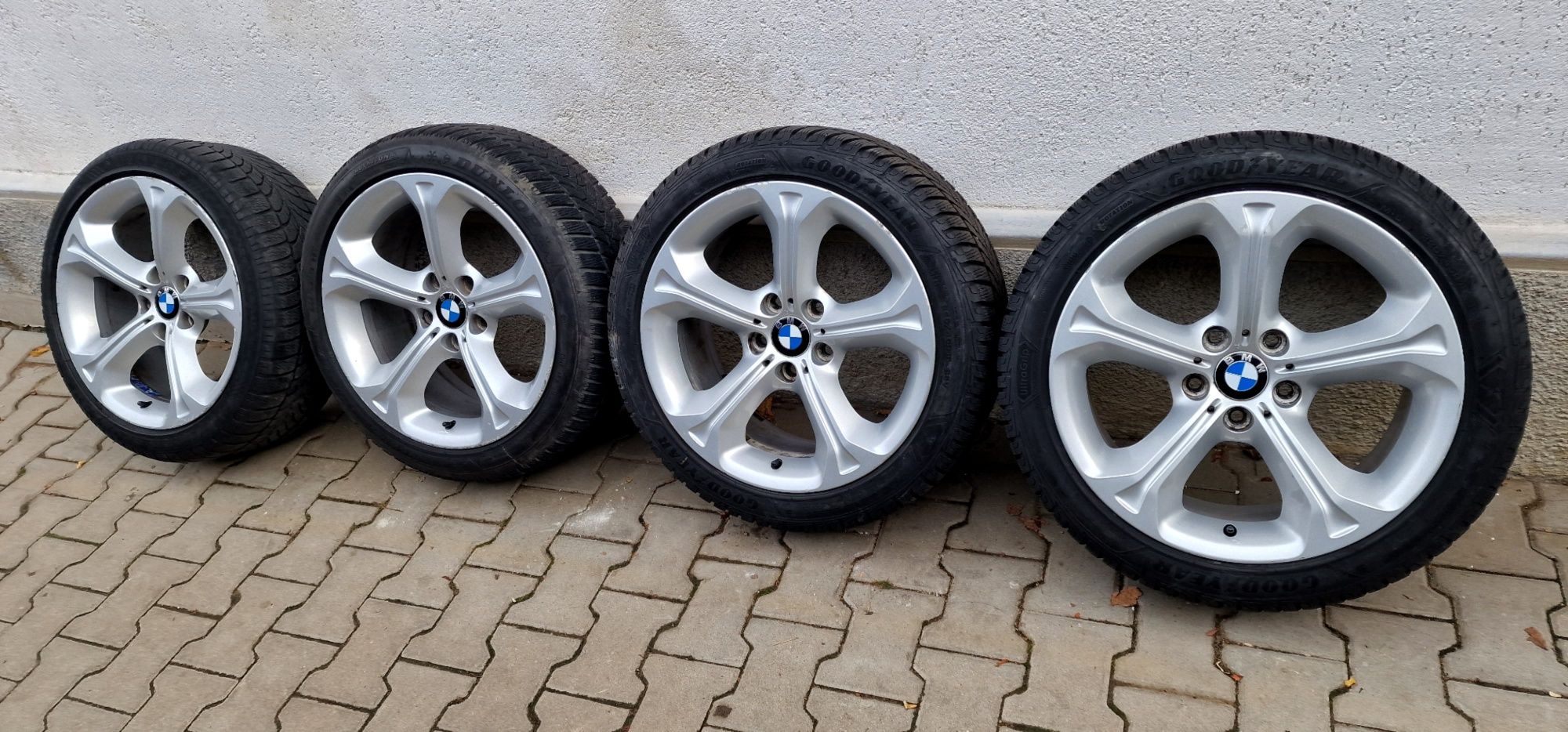 Jante BMW pe 18 cu anvelope BMW 5 F10 3 F30 X1 X3 X4 roti 1F20