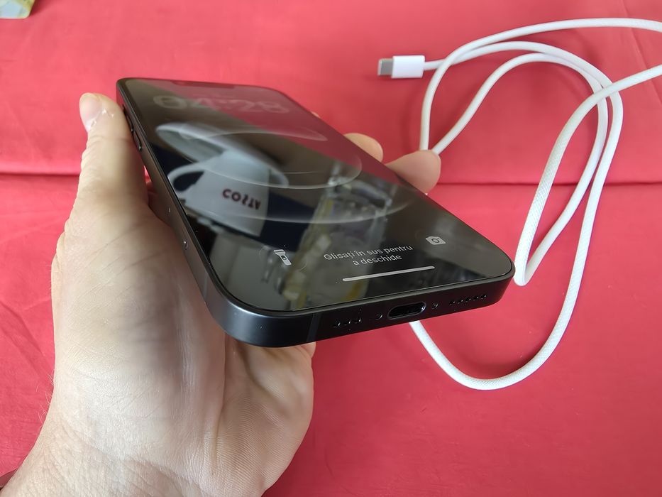 -Iphone 16e, Nou, 128Gb, 8Ram, 6 cicluri incarcare, nefolosit, nefolos