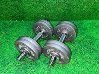 Set gantere cu discuri din fier 25kg 30/31mm