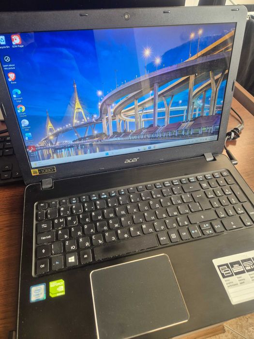 Лаптоп Aspire F5-573G , i7-6500U CPU 2.50GHz, 2601 MHz, 2, NVIDIA