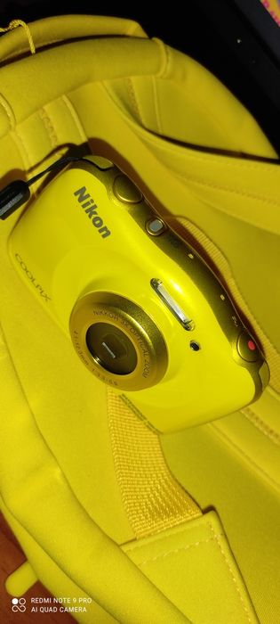 Фотоапарат Nikon Coolpix S33 Yellow + раница