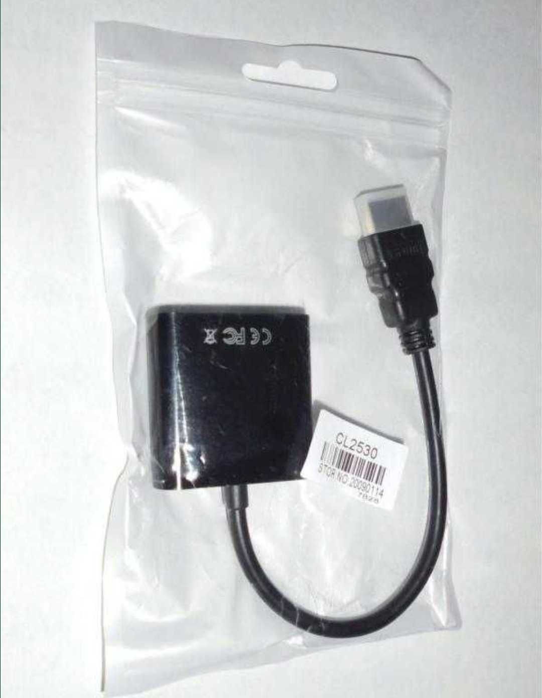 Новый с HDMI на VGA адаптер для подключения монитора