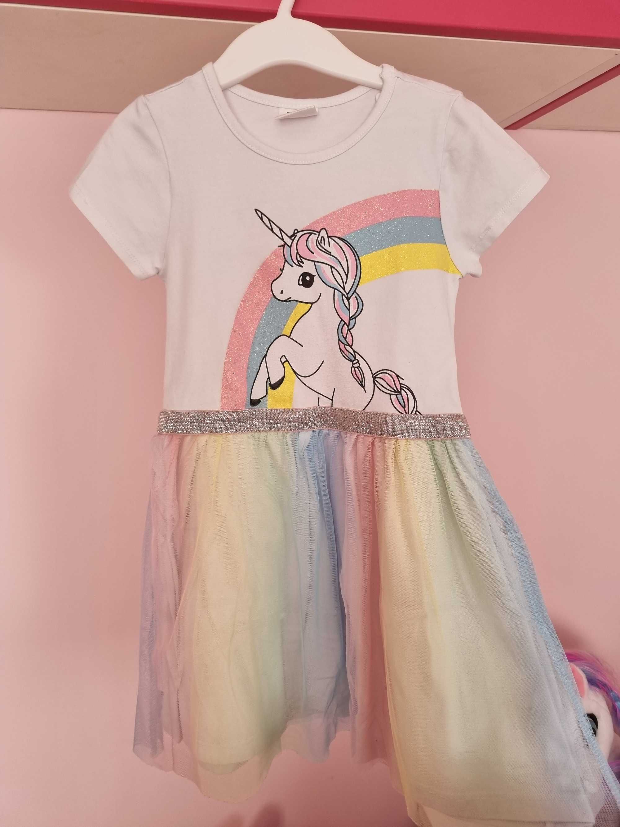 Рокля Zara с еднорог