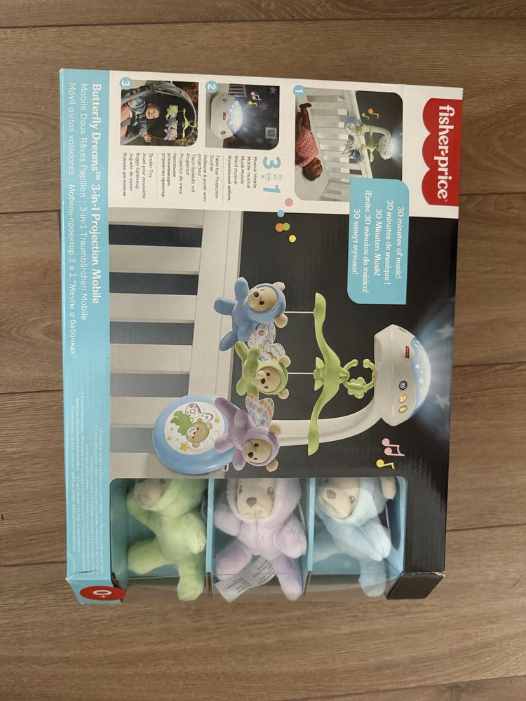 Музикална играчка за легло - Fisher price