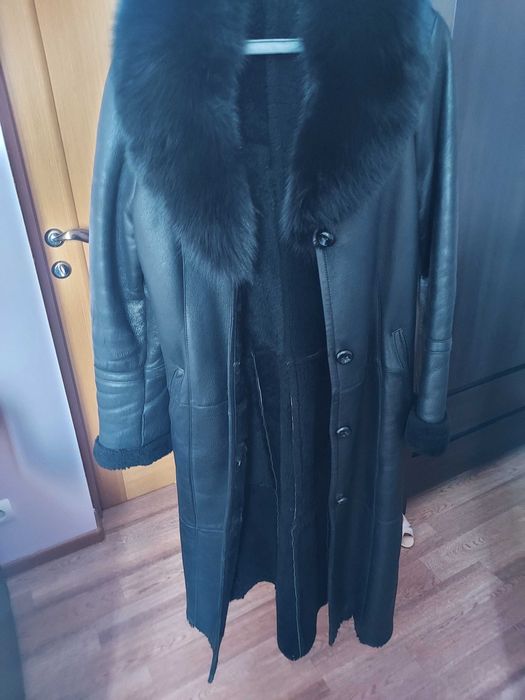 Дубленка кожаная, р 44-46, Турция, в хорошем состоянии