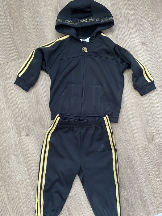 Trening Adidas bebeludi negru marimea 68