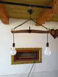 Lampa , Lustra artizanala