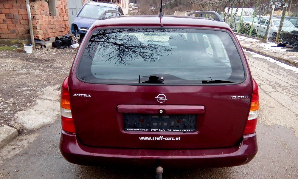 opel astra G 1.7cdti -80кс./2005/- на части