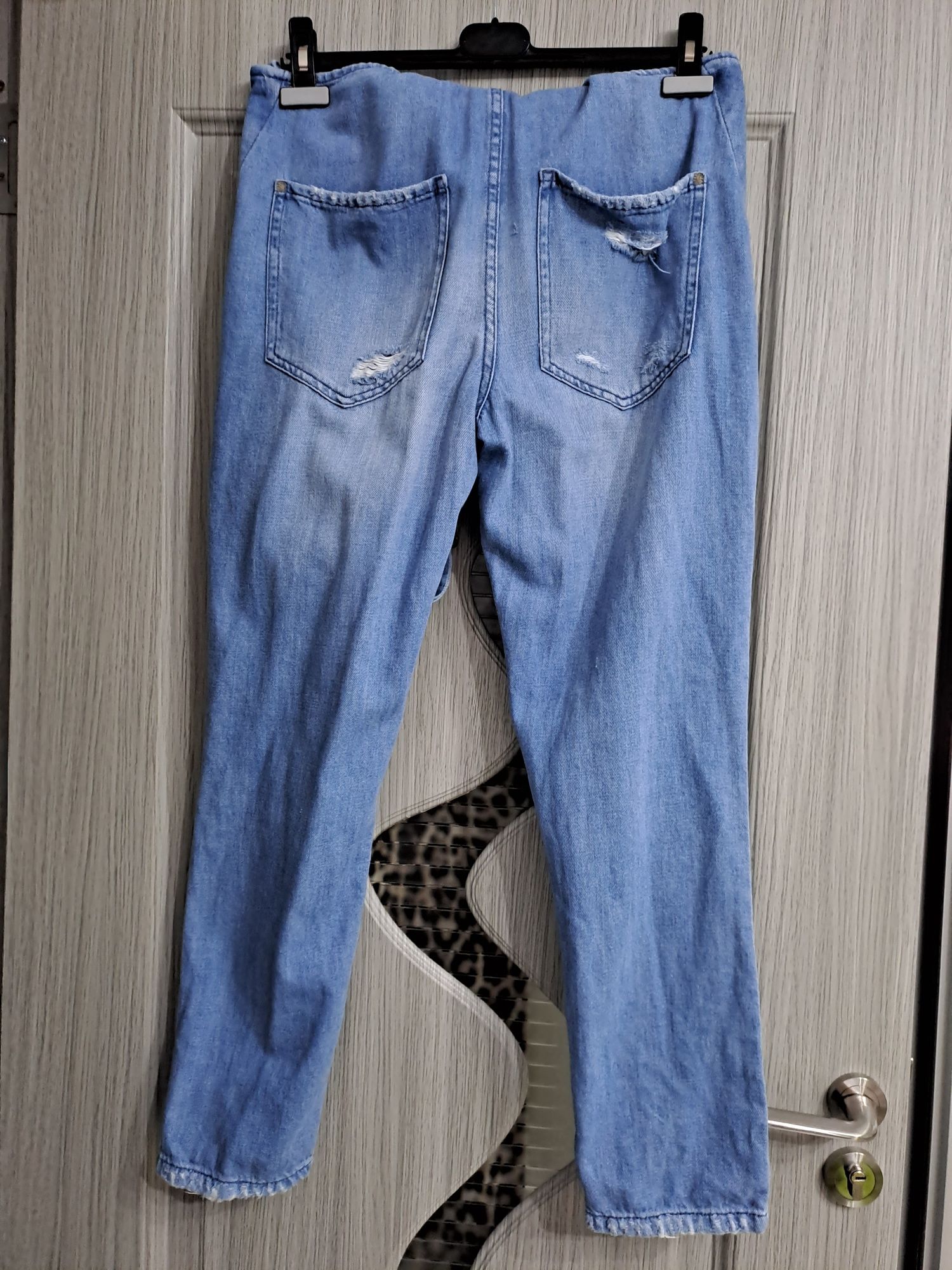 Salopeta jeans de femeie Zara marimea 36
